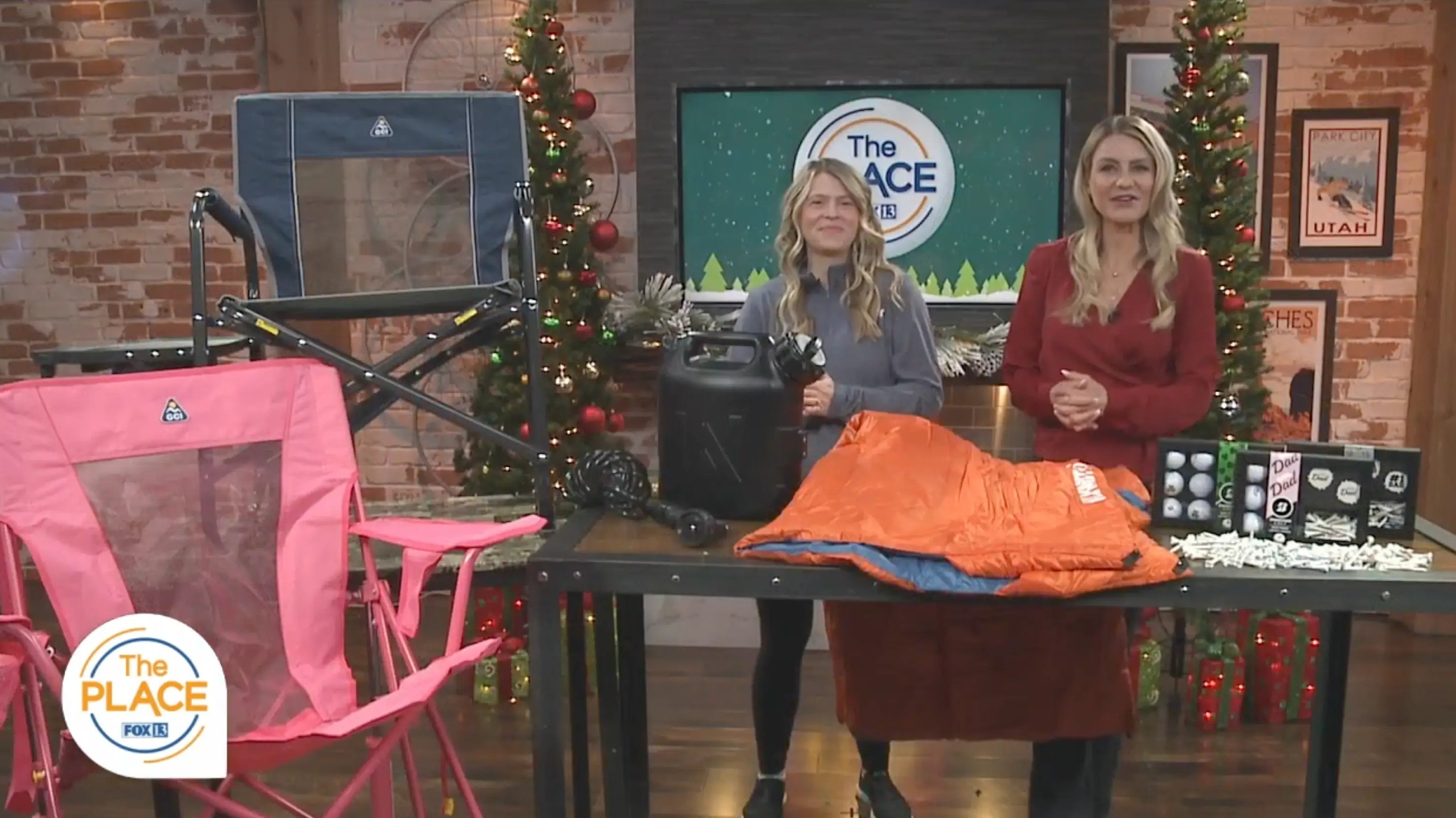 GCI Outdoor Chairs Featured on FOX 13’s "The PLACE" for Holiday Gift Picks