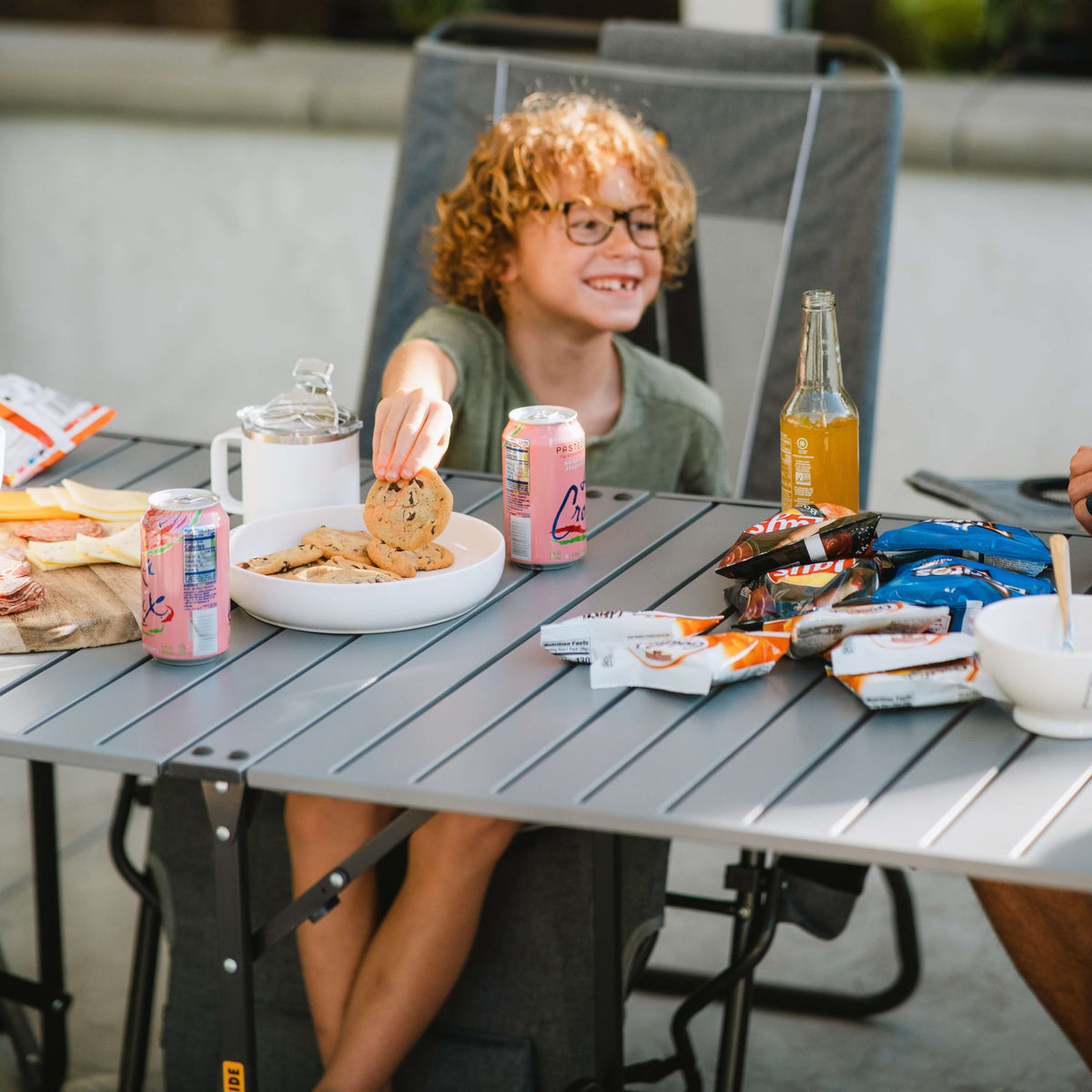 Adjustable Roll-Top Camp Table by GCI Outdoor