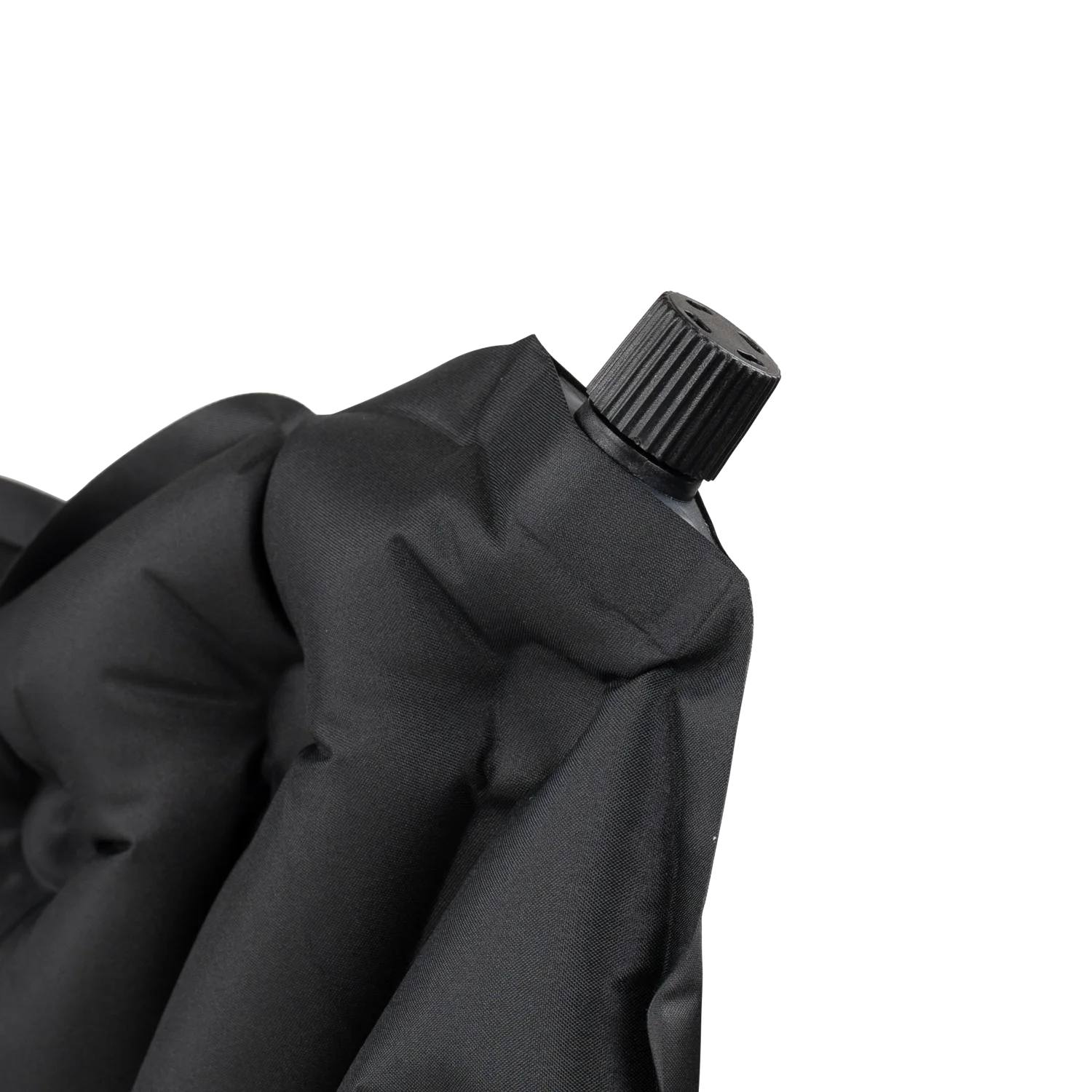 Close up of Iowa Hawkeyes V Seat valve.