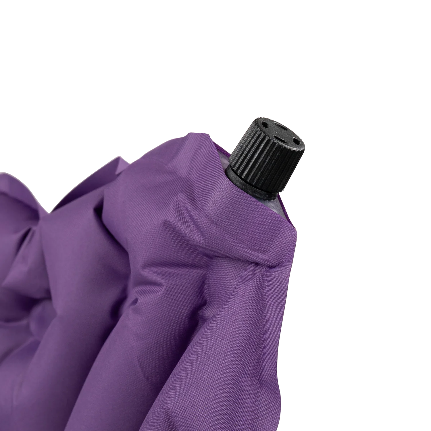 Close up of LSU Tigers V Seat valve.