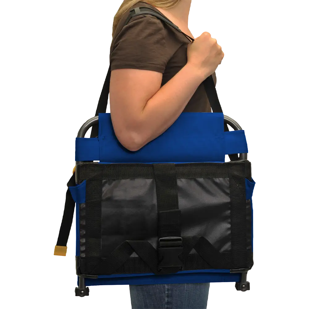 BleacherBack, Royal, Shoulder Strap