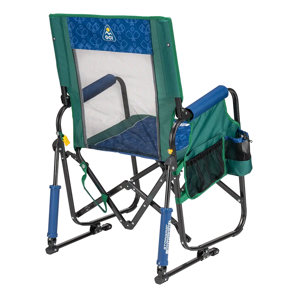 Back of the Pickleball Stowaway Rocker