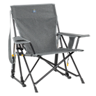 Kickback Rocker, Heathered Pewter, Front Right Angled