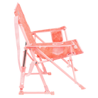 Kickback Rocker, Soft Pink Leaf, Side Angle