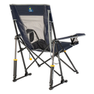 Back right angle of the indigo comfort pro rocker showing the spring-action rockers.