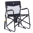 Side angle of black freestyle rocker elite.