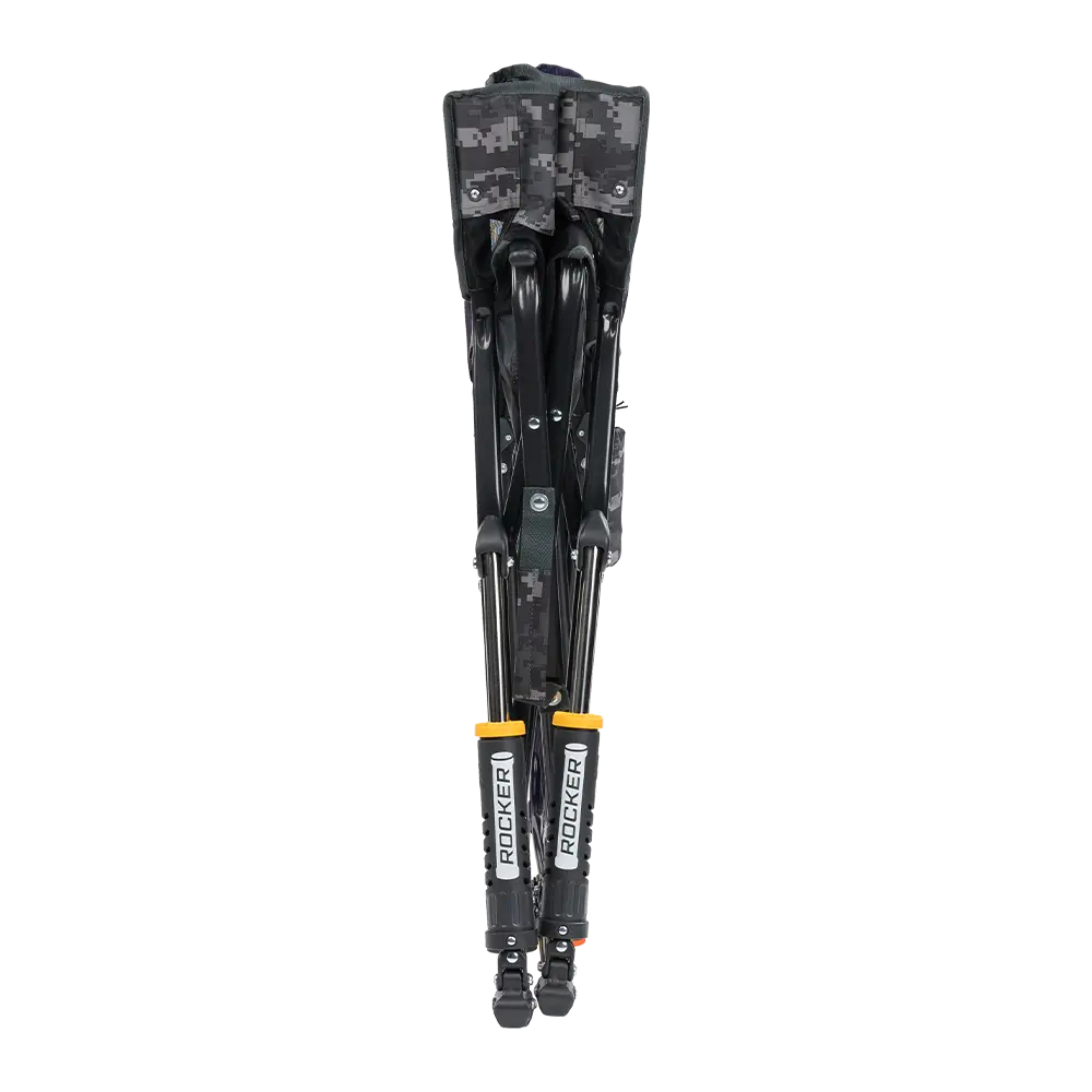 Collapsed freestyle rocker elite in cool gray camo.