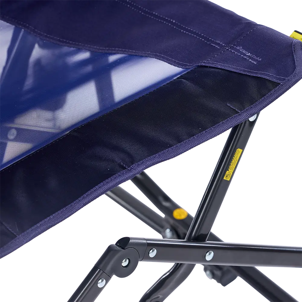 Infinity Comfort Edge Seat on the Infinity Blue Adjustable Rocker.