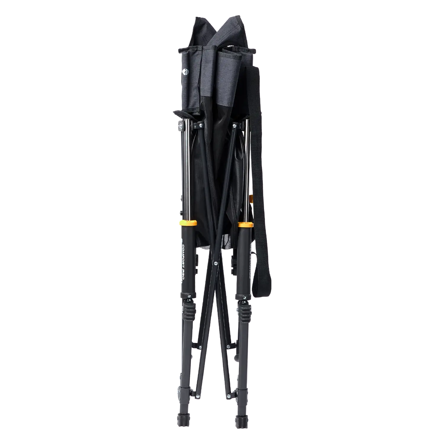 Folded view of the Heathered Charcoal Comfort Pro Rocker XL.