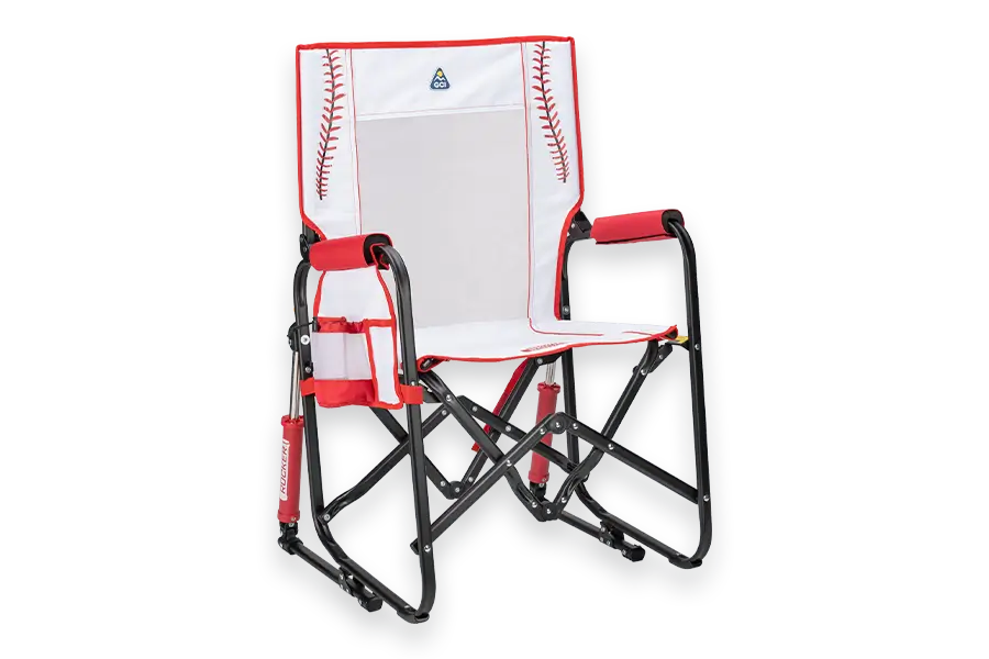 Baseball Stowaway Rocker