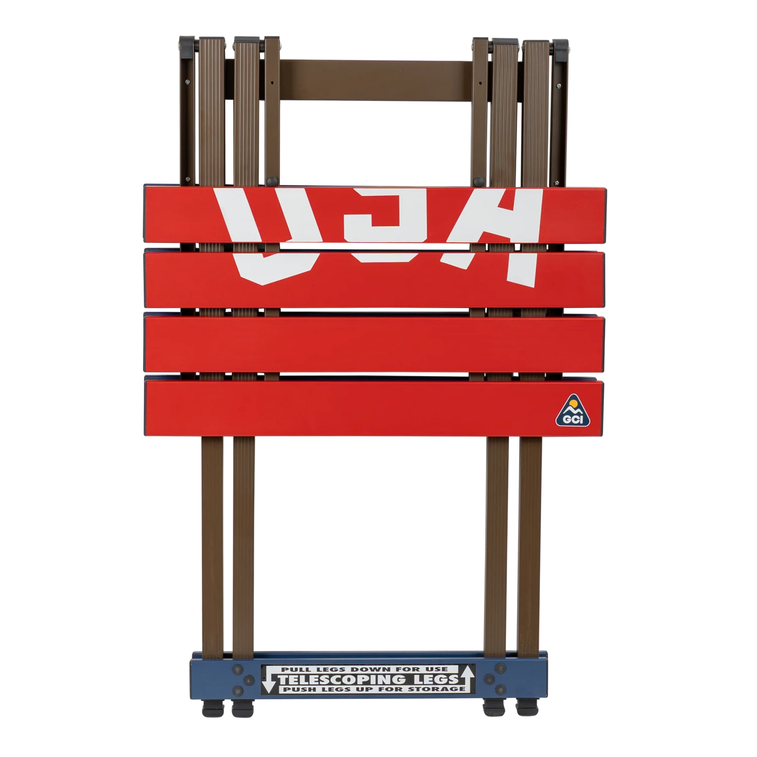 Camp Table 20, USA Anniversary Deluxe, Fold Extended