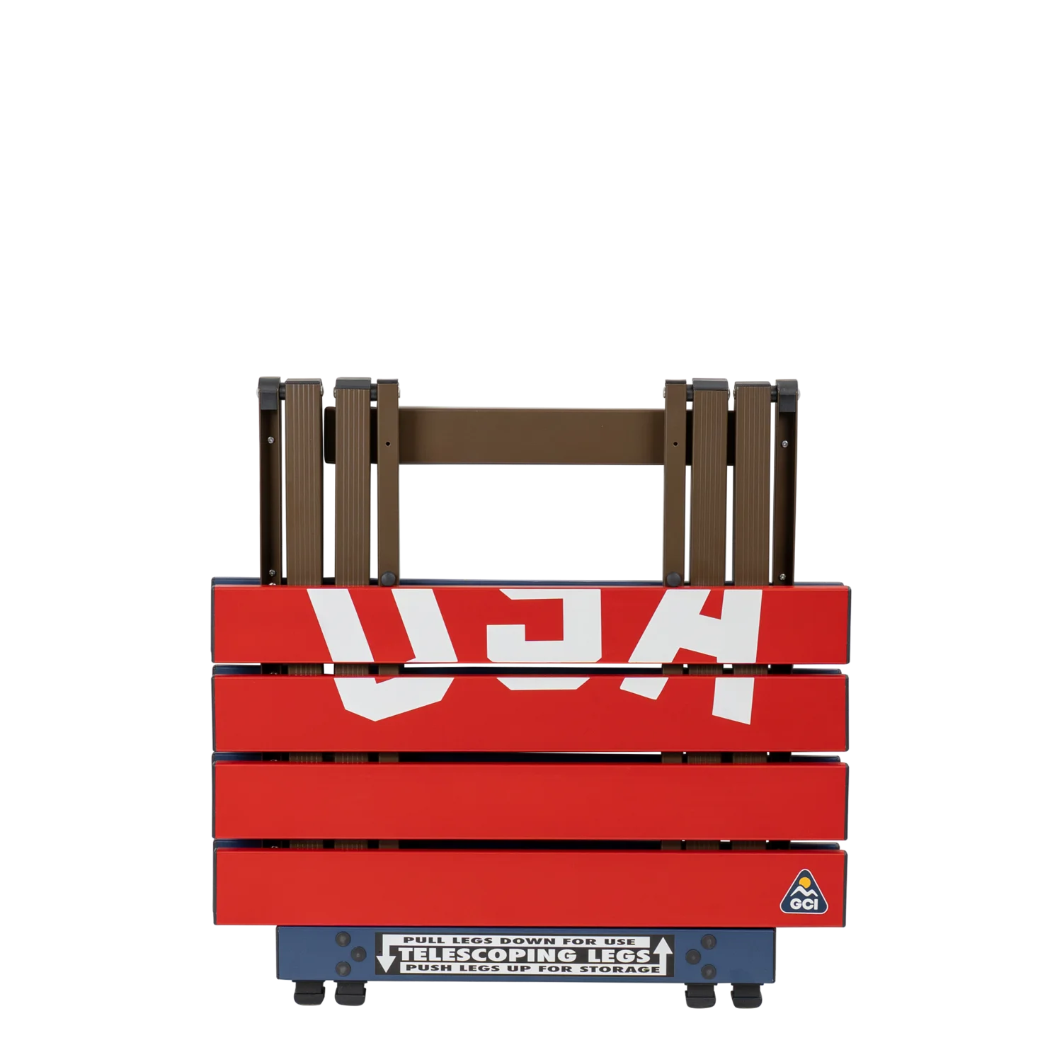 Camp Table 20, USA Anniversary Deluxe, Folded Front