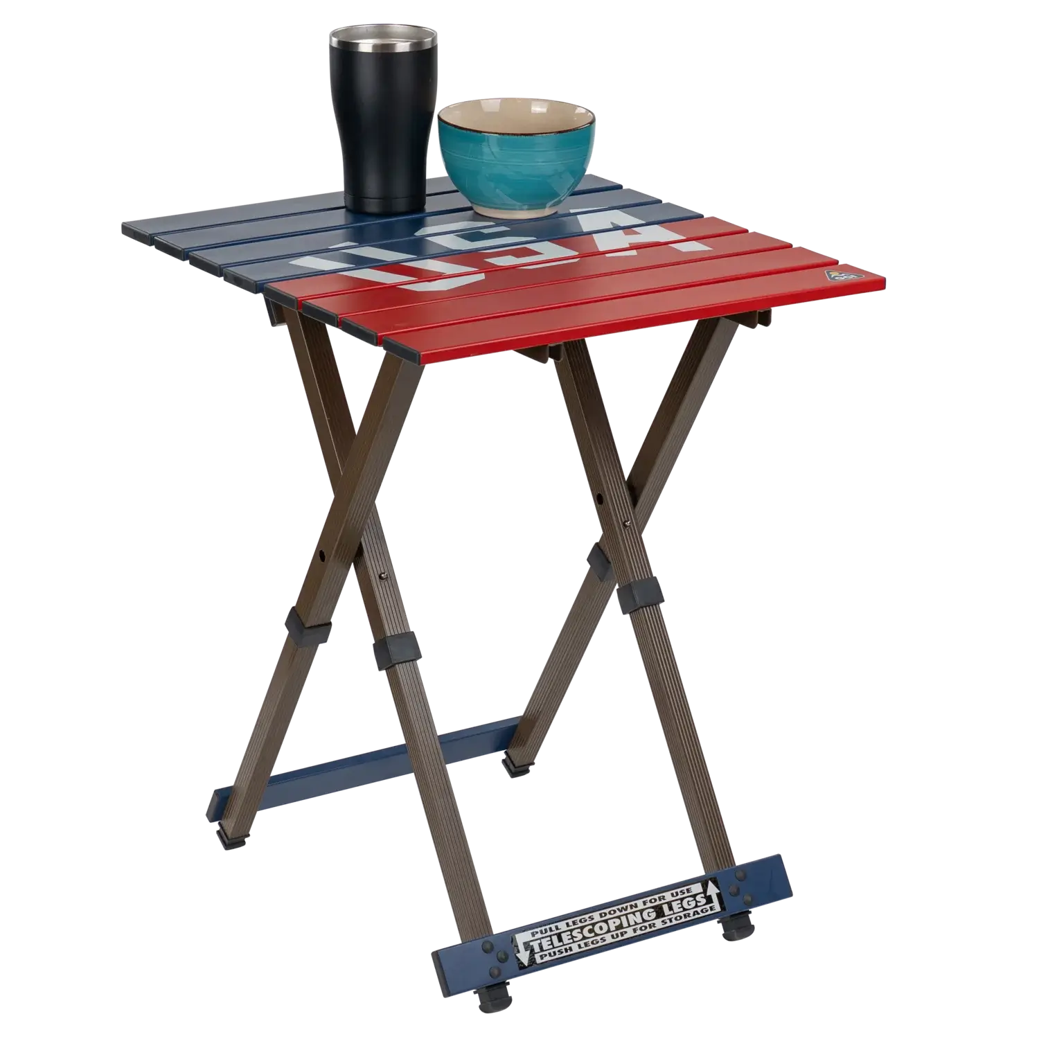 Camp Table 20, USA Anniversary Deluxe, Front Right with Props