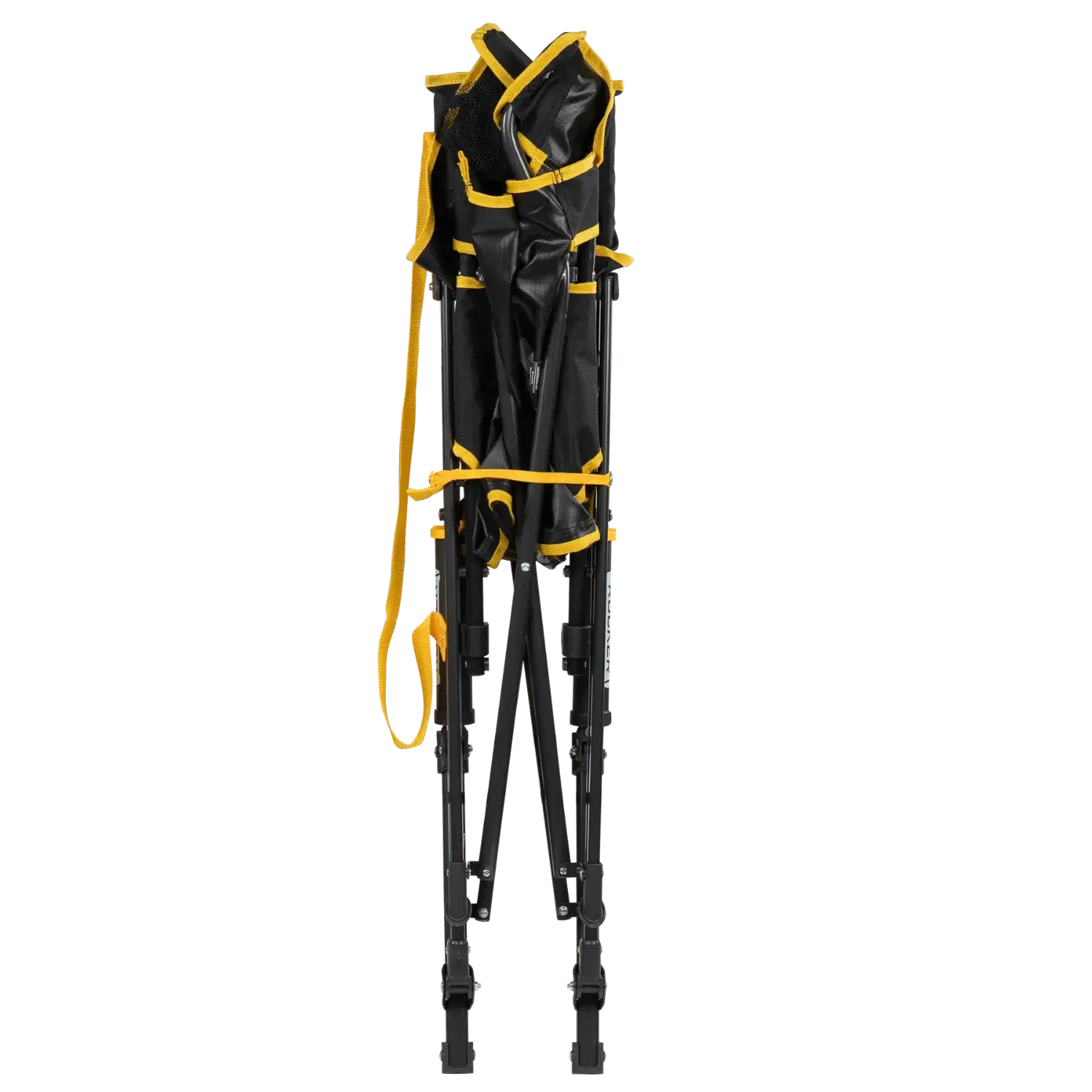 Collapsed Comfort Pro Rocker in University of Iowa print.