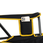 Phone pocket of University of Iowa Comfort Pro Rocker.