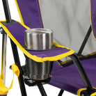 Cup holder of LSU Comfort Pro Rocker.