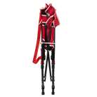 Collapsed Comfort Pro Rocker in University of Nebraska print.