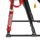 Shock-absorbing spring mechanism of the University of Nebraska Comfort Pro Rocker.