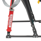 Shock-absorbing spring mechanism of the Ohio State University Comfort Pro Rocker.