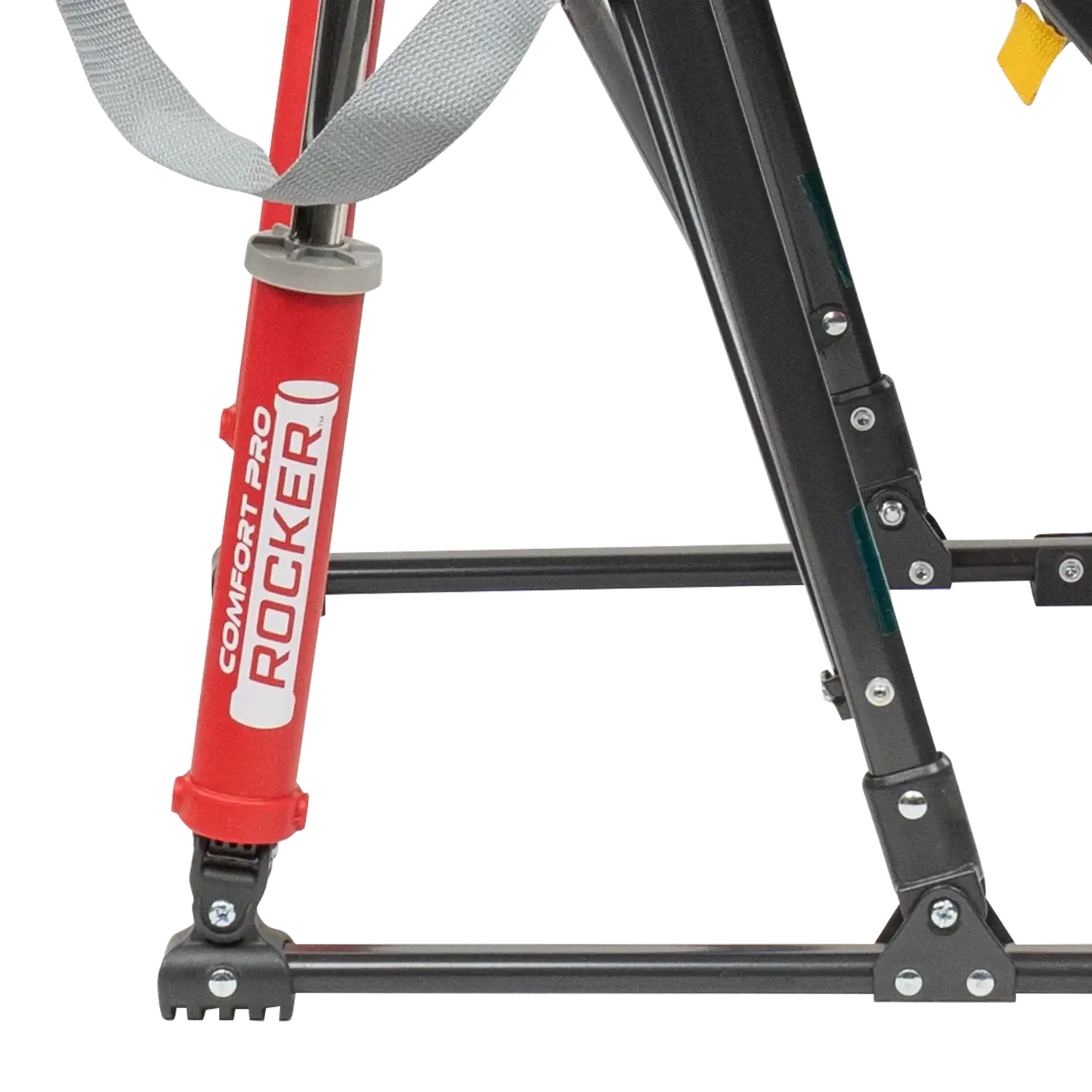 Shock-absorbing spring mechanism of the Ohio State University Comfort Pro Rocker.