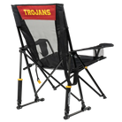 Back angle of Comfort Pro Rocker with USC print.