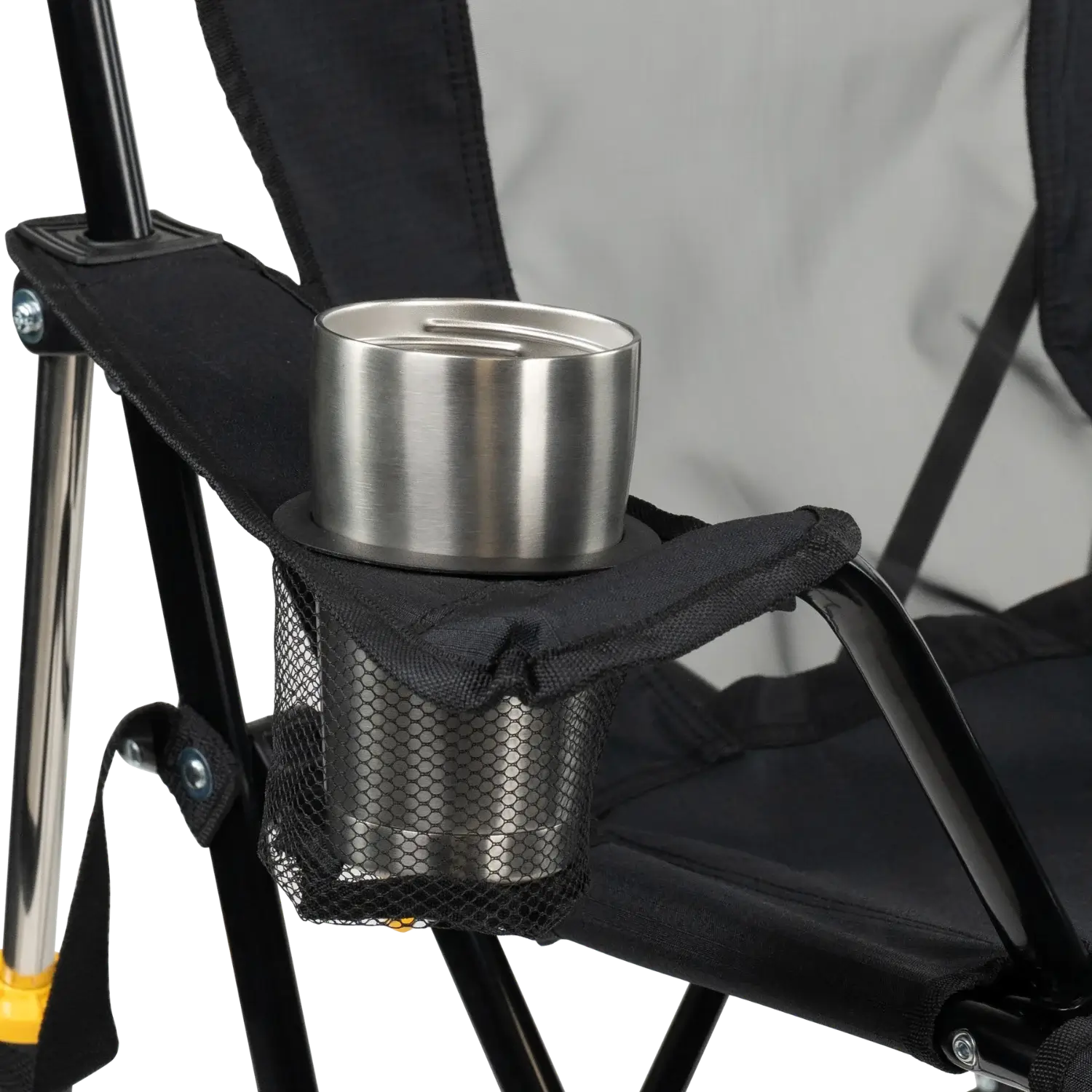 Cup holder of USC Comfort Pro Rocker.