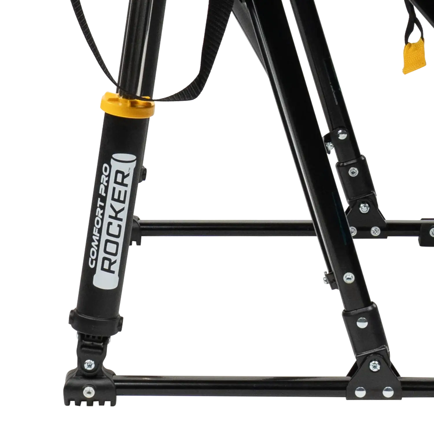 Shock-absorbing spring mechanism of the USC Comfort Pro Rocker.