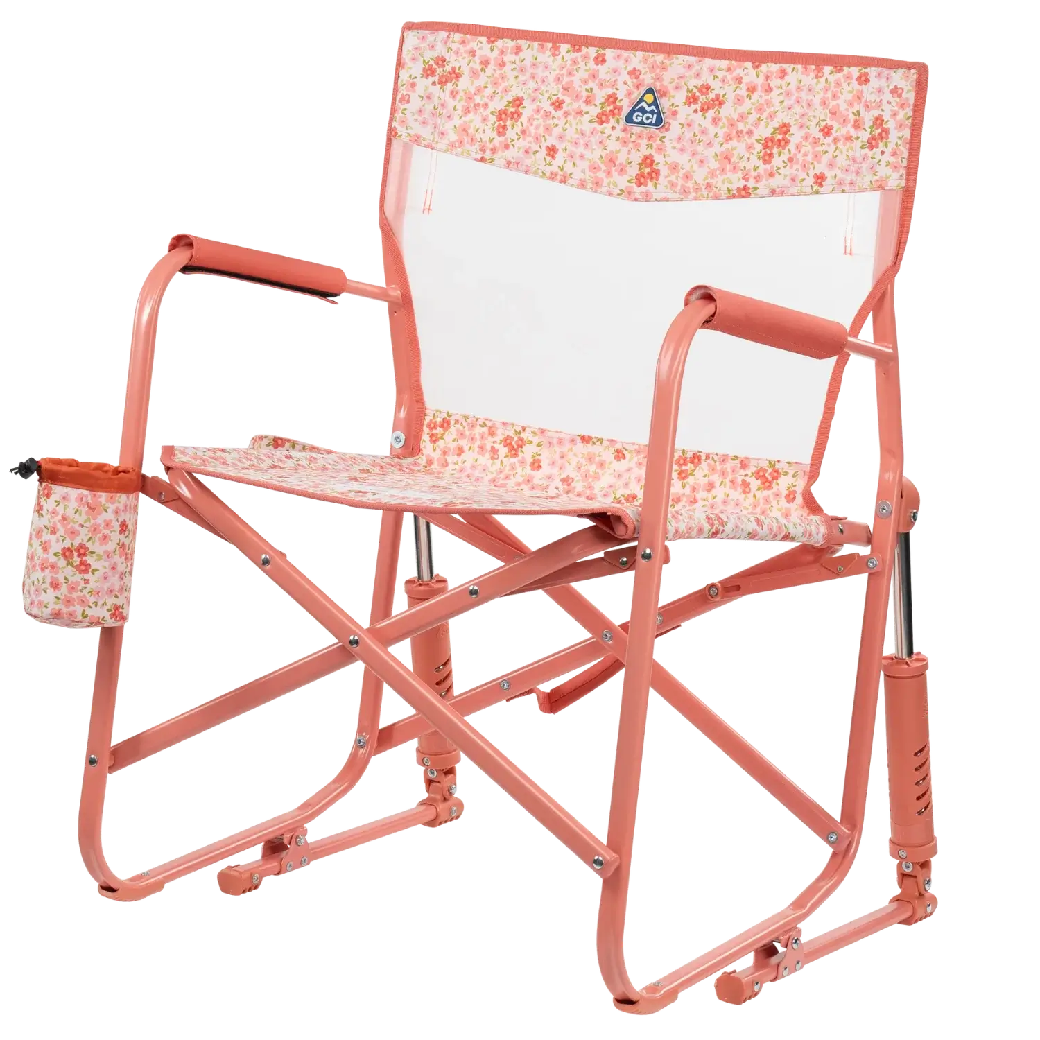 Side angle of pink sundress freestyle rocker elite.