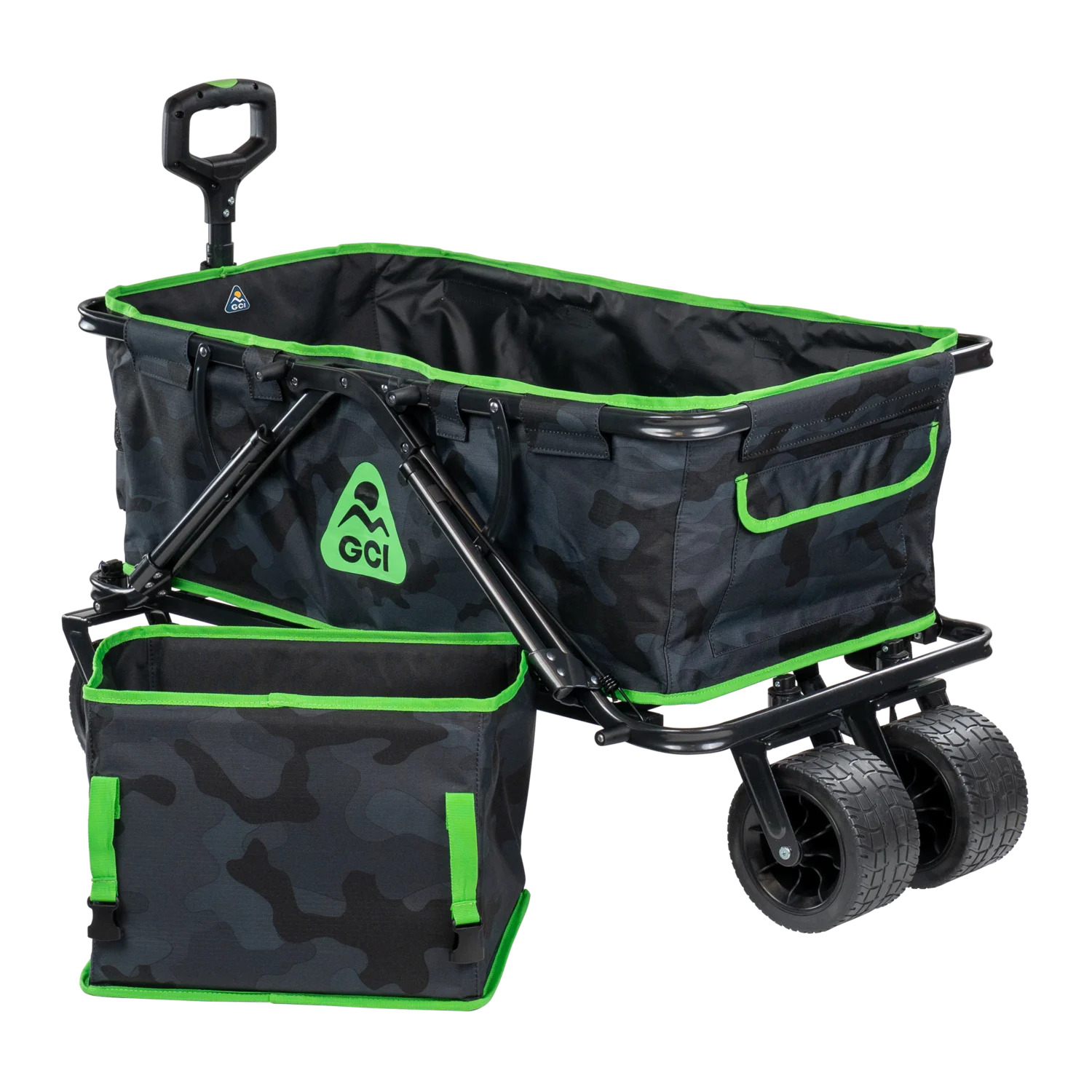 Go-Hauler, Stealth Camo, Front Right with Detached Tote