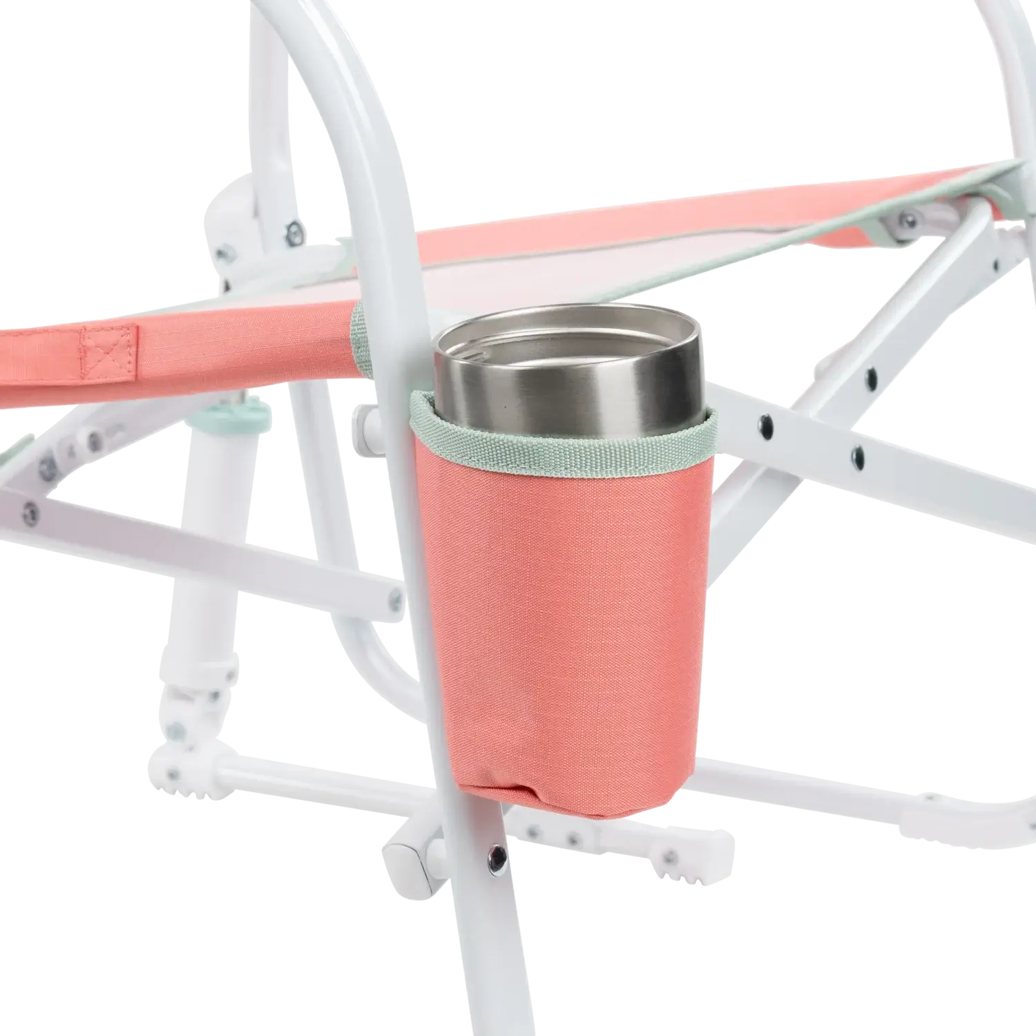 Grab & Go Rocker, Coral, Cup Holder