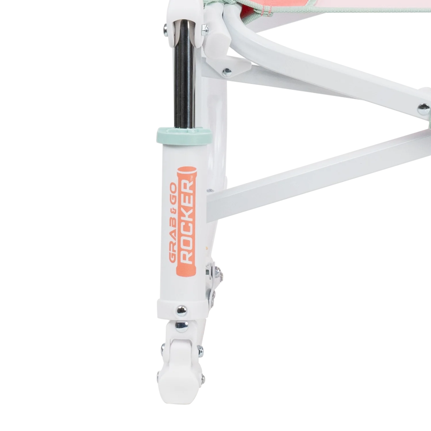 Grab & Go Rocker, Coral, Shock Back Angle