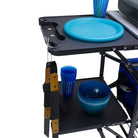 Master Cook Station, Black Chrome, Side Table Props