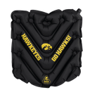 Front angle of V Seat with Iowa Hawkeyes print.
