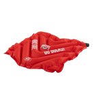 Side angle of V Seat with Ohio State Buckeyes print.