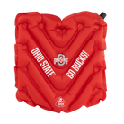 Front angle of V Seat with Ohio State Buckeyes print.