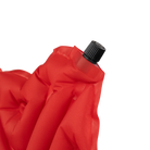 Close up of Ohio State Buckeyes V Seat valve.