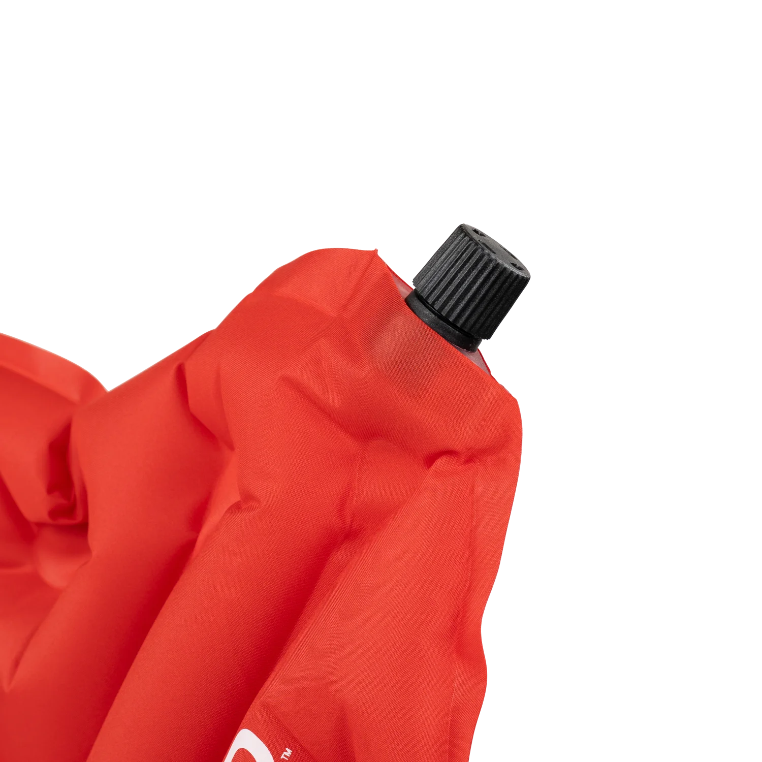 Close up of Nebraska Cornhuskers V Seat valve.