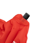 Close up of Nebraska Cornhuskers V Seat valve.