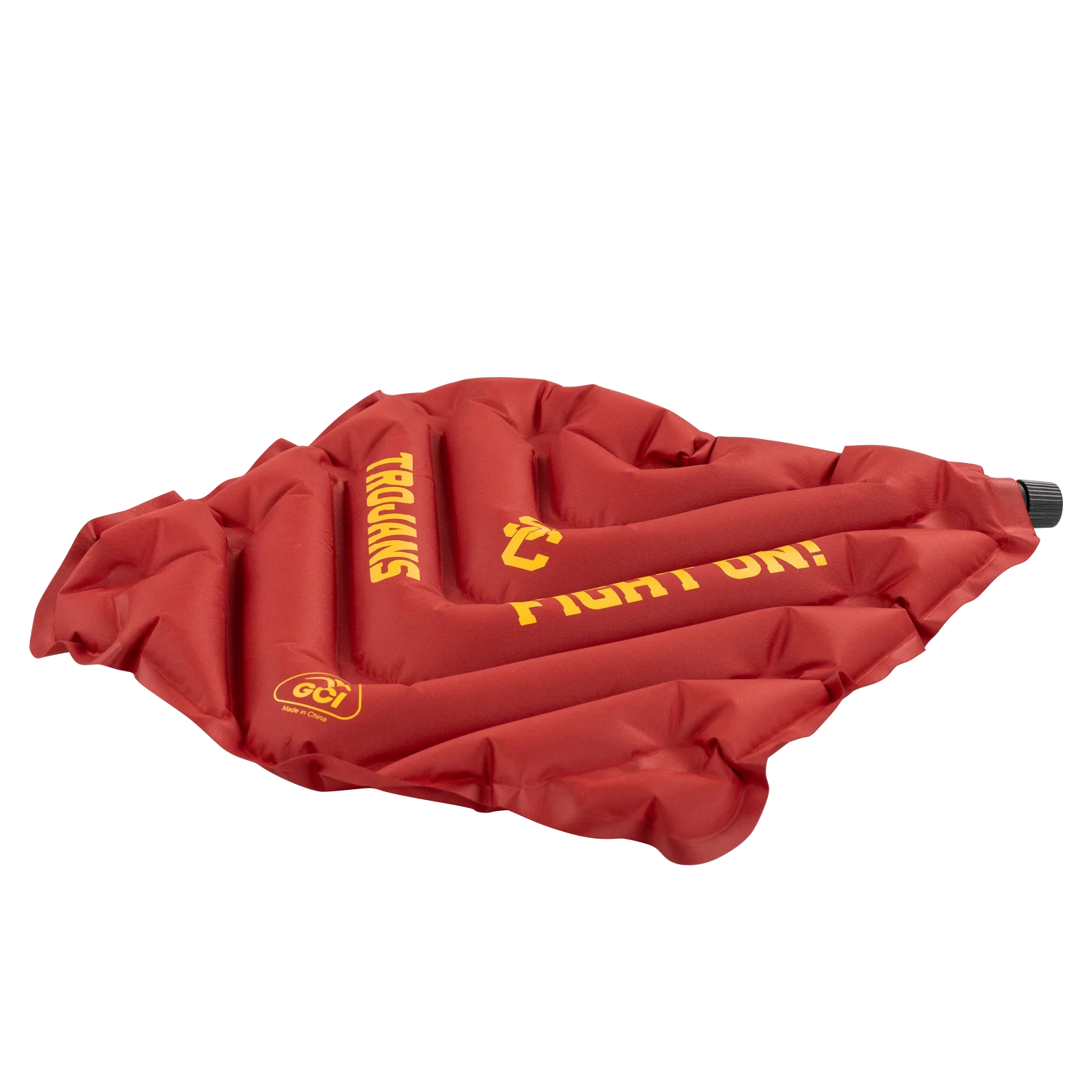 Side angle of V Seat with USC Trojans print.