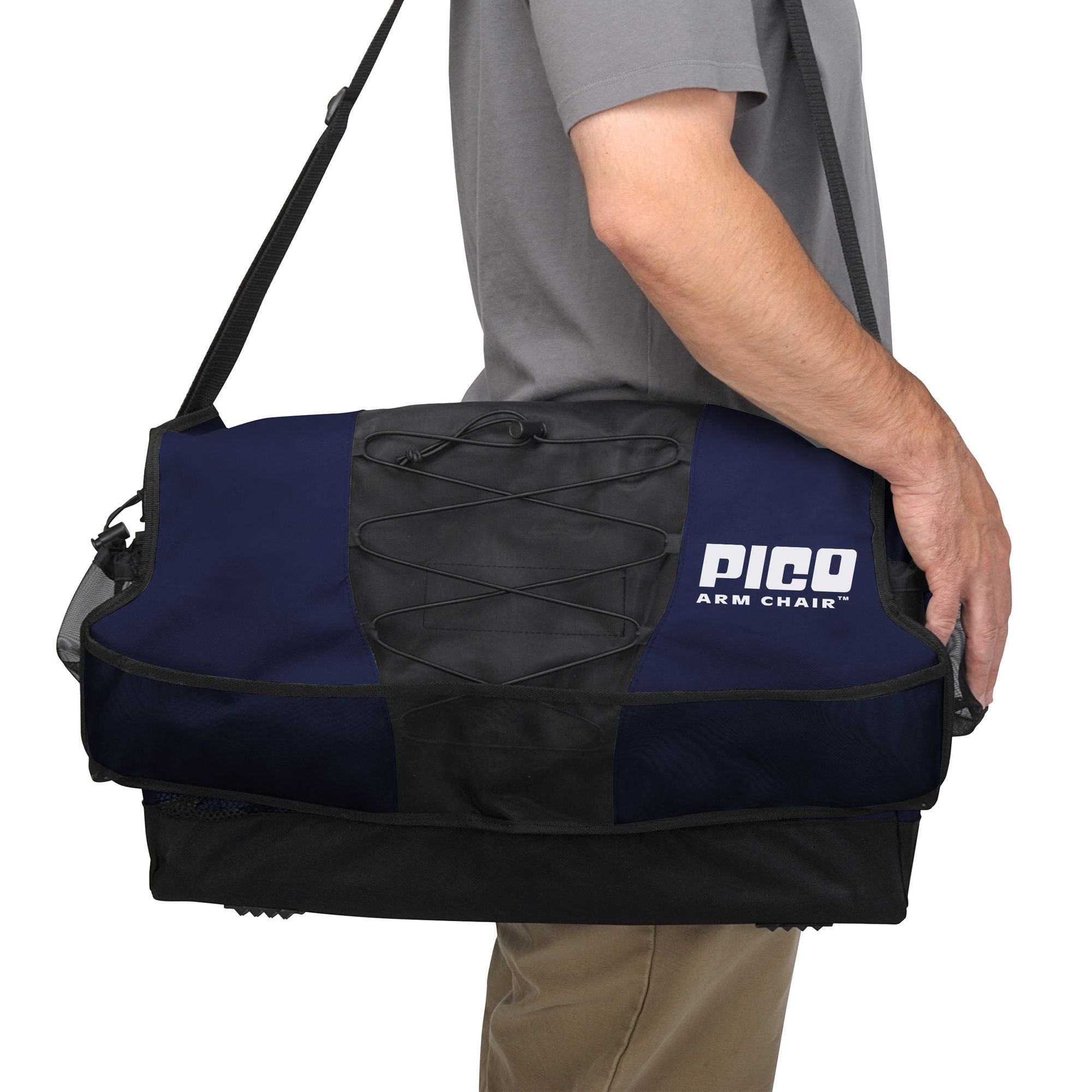 PICO Arm Chair, Indigo, Carry Bag