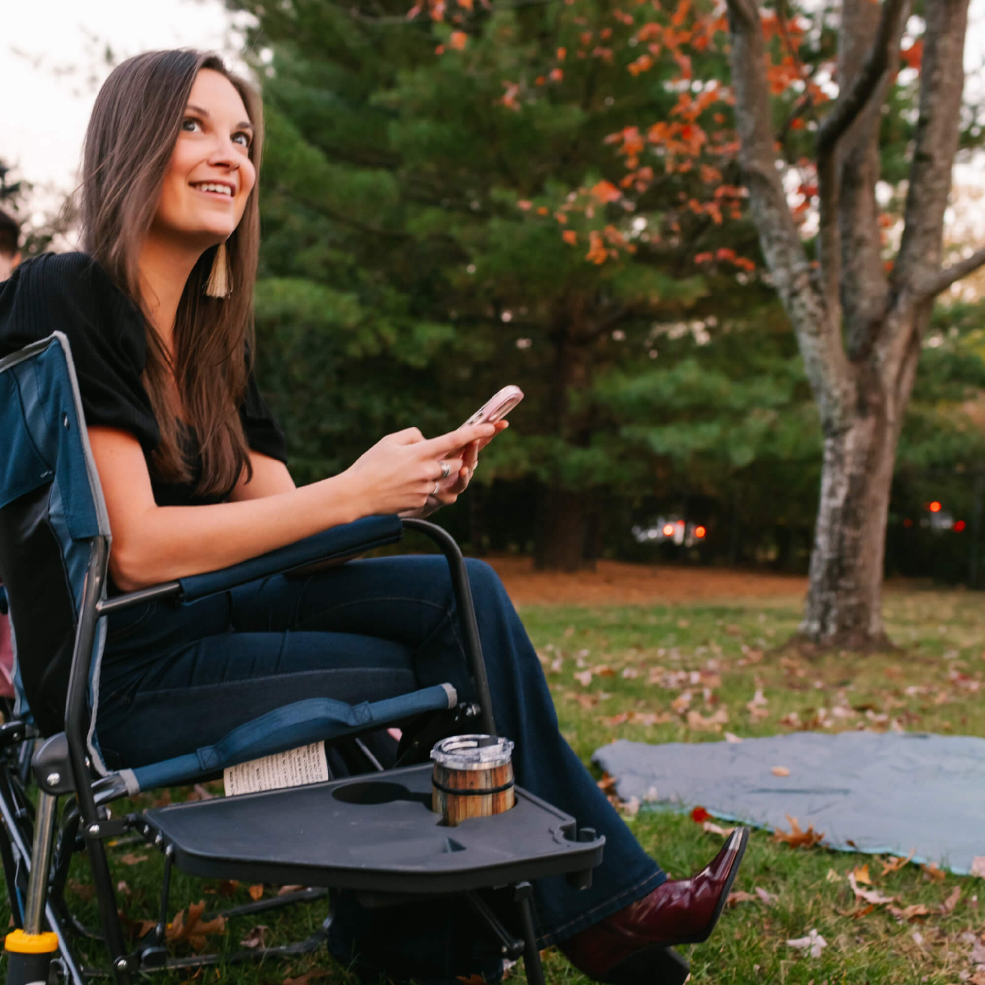 Freestyle Rocker™ with Side Table - GCI Outdoor