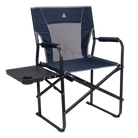 Slim-Fold Director's Chair, Indigo, Front