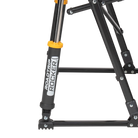 Close-up of the roadtrip rocker’s shock-absorbing spring mechanism.