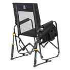 Back of the Black Stowaway Rocker