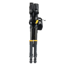 Folded view of the Black Stowaway Rocker. 