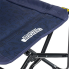 Infinity comfort edge on tailgater rich blue stowaway rocker.