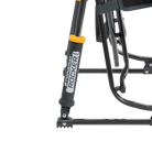 Spring-Action shocks on the Tailgater Dark Charcoal Stowaway Rocker. 