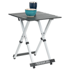 Compact Camp Table 20, Black Chrome, Props