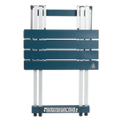 Compact Camp Table 20, Teal, Extended