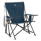 Kickback Rocker, Heathered Indigo, Front Right Angled